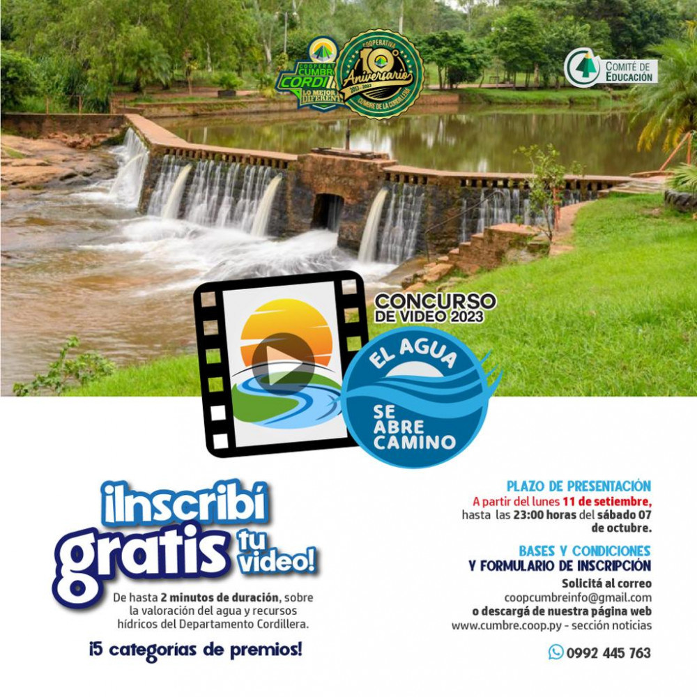 La 4ta. edición del Concurso de Videos para jóvenes